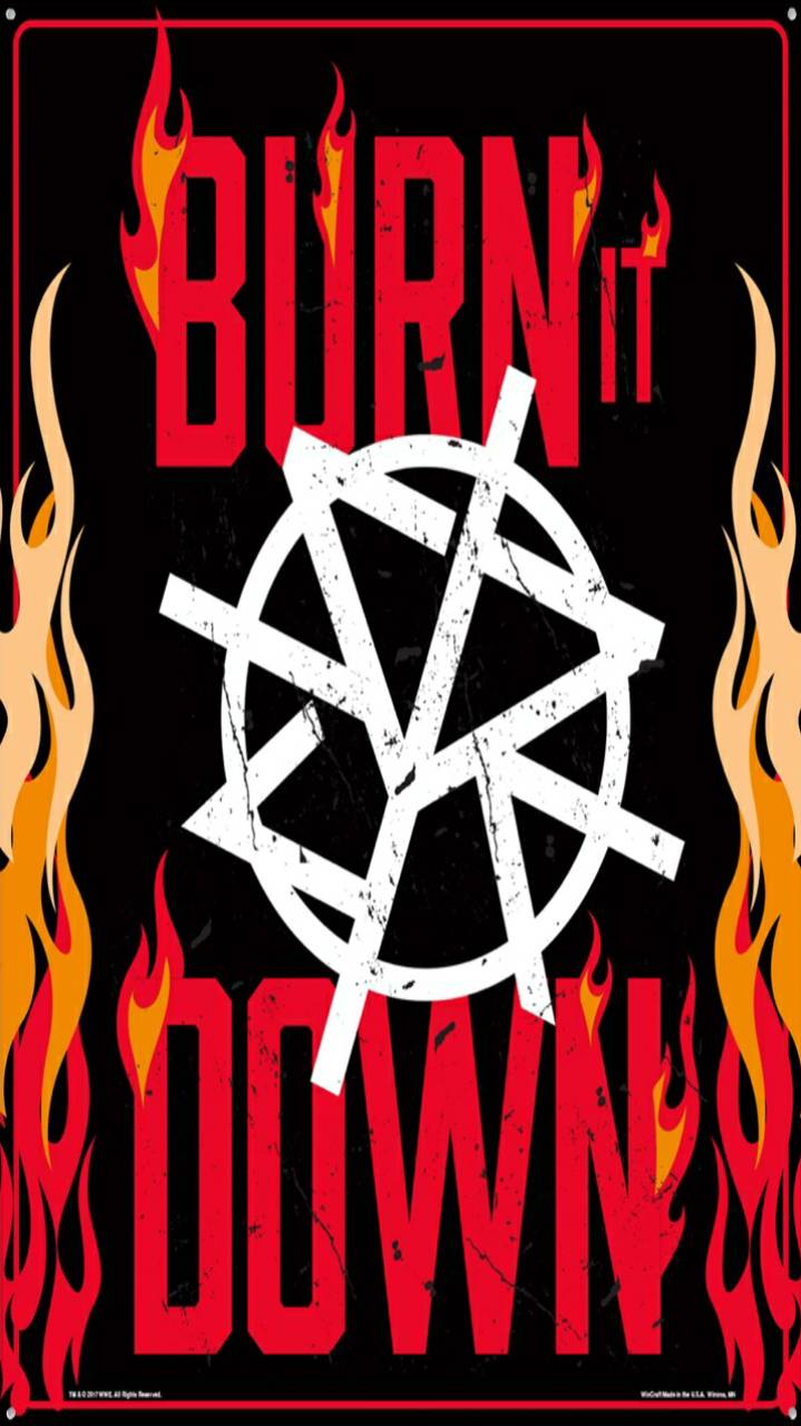719x1280 Burn It Down Wallpaper