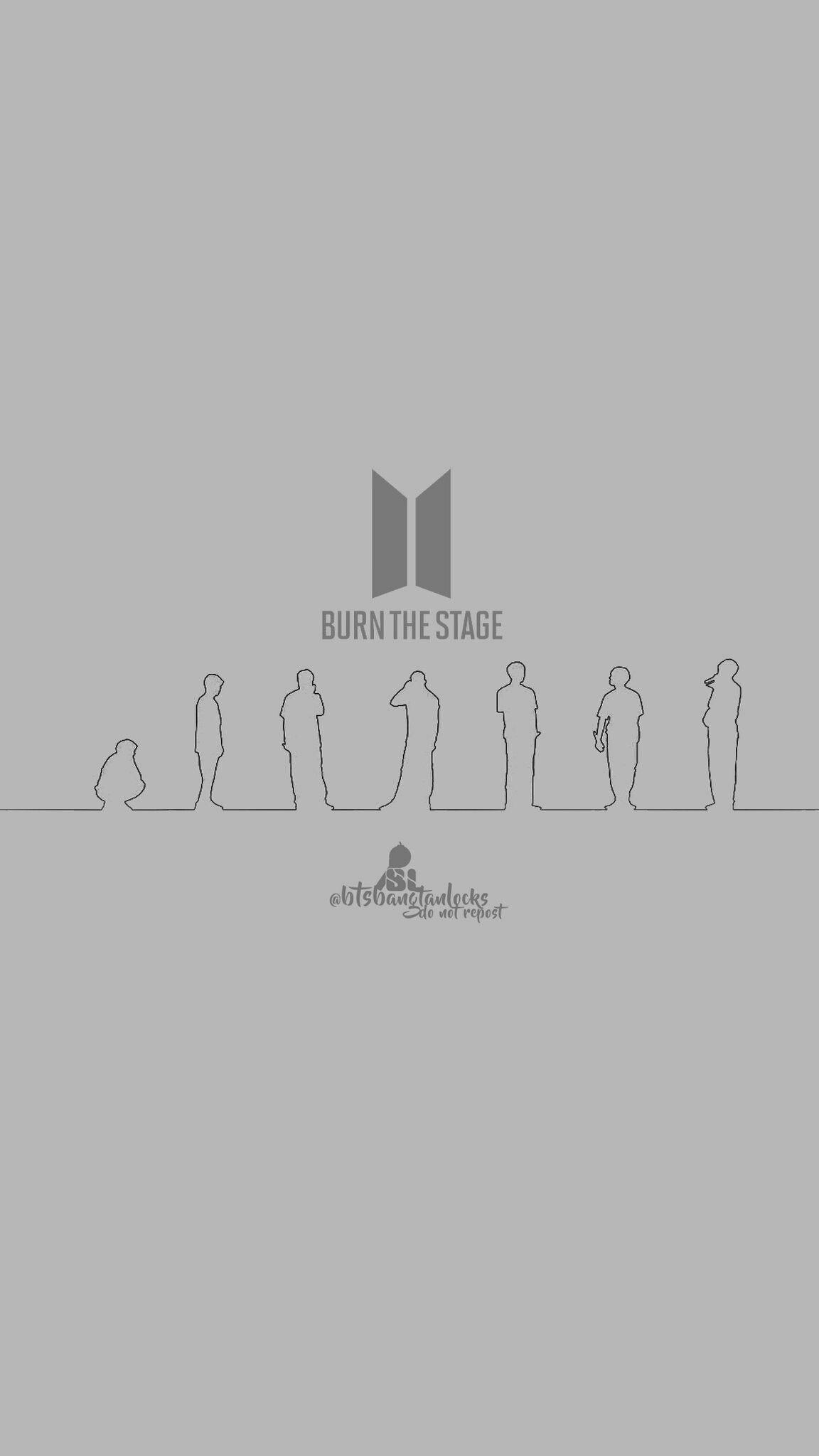 1152x2048 BTS: Burn The Stage Wallpaper