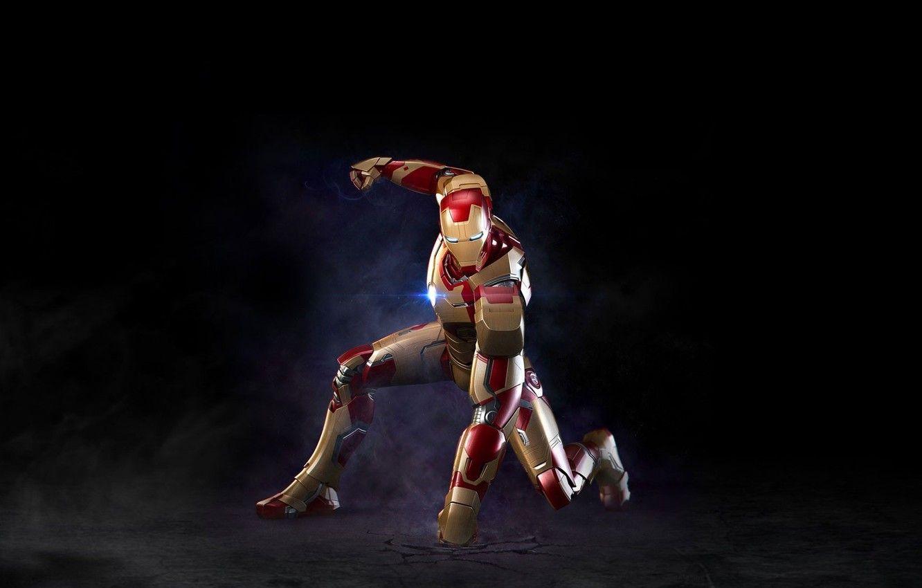 1332x850 Wallpaper cinema, red, golden, armor, power, man, iron man