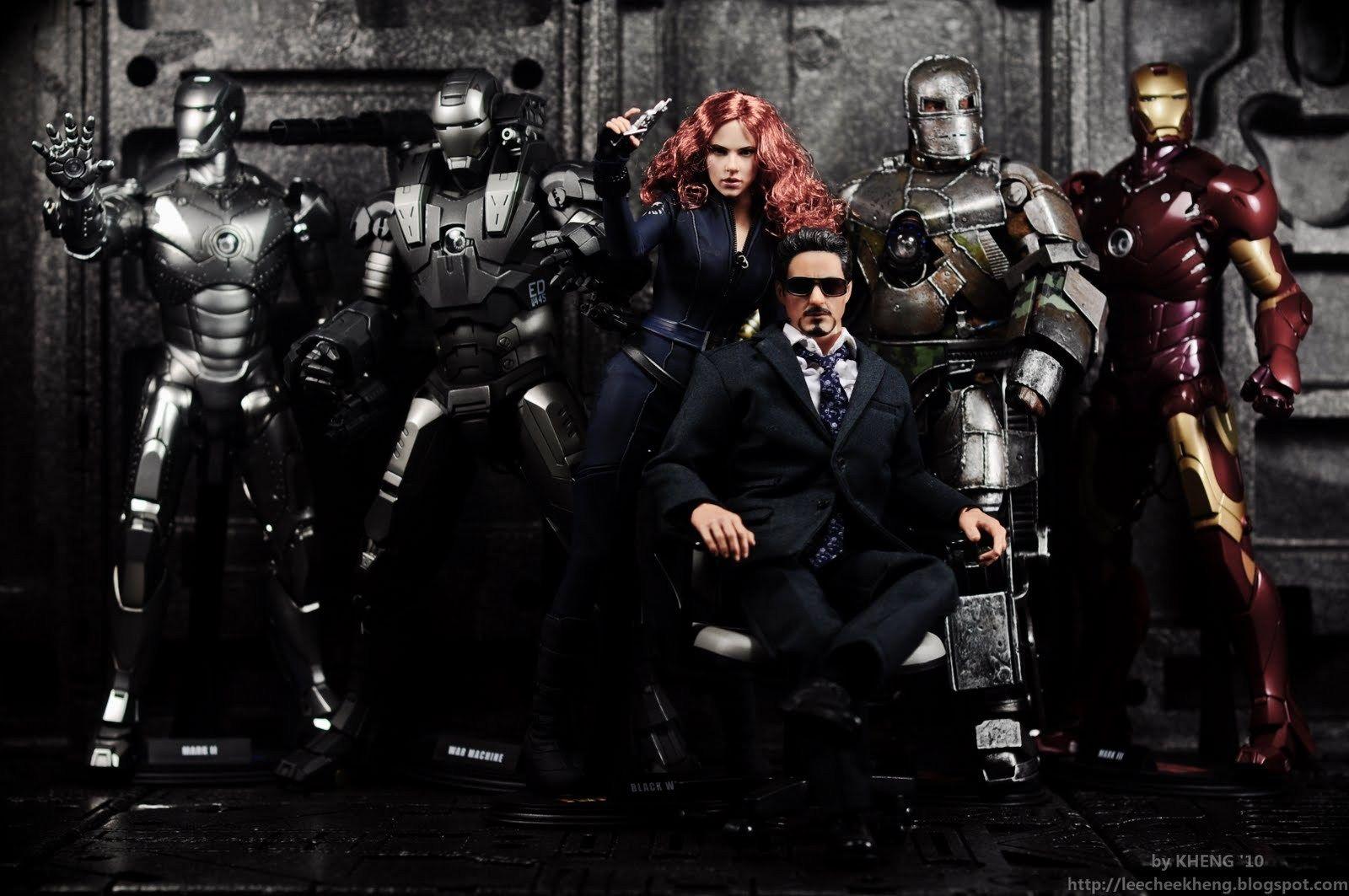 1600x1063 tony stark and his iron man suits. Zoom Comics
