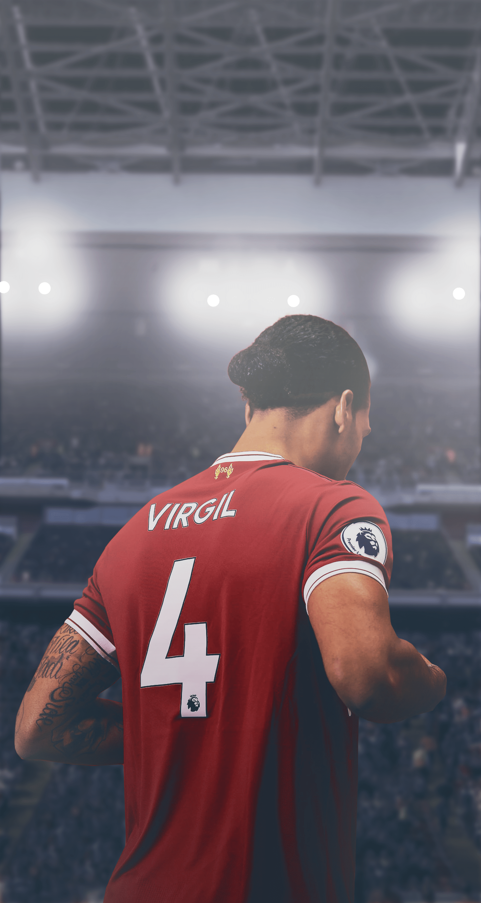 1536x2881 Virgil Van Dijk Wallpaper