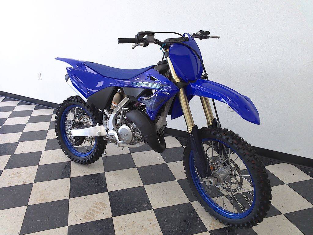 1024x768 New 2024 Yamaha YZ Team Yamaha Blue 125