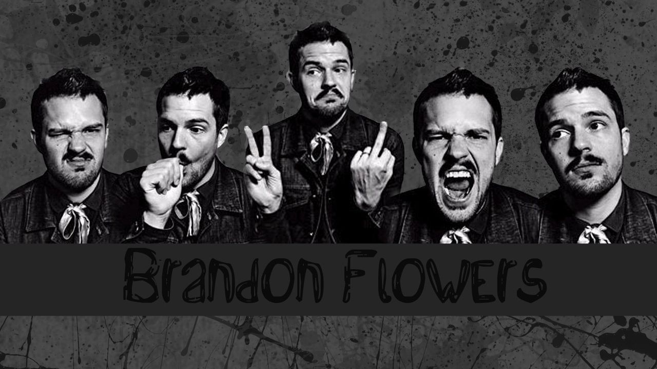 1280x720 Brandon Flowers Wallpaper