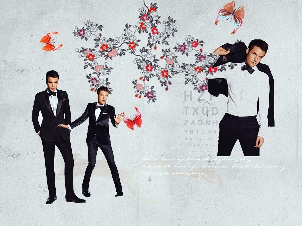 1024x768 Brandon Flowers Wallpaper
