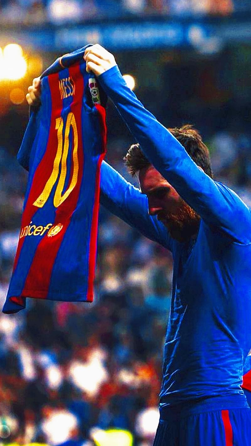 800x1421 Messi With Barcelona Jersey, messi