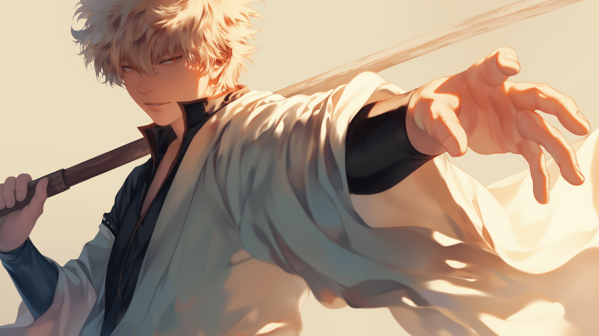 1920x1076 Gintoki Sakata HD Wallpaper