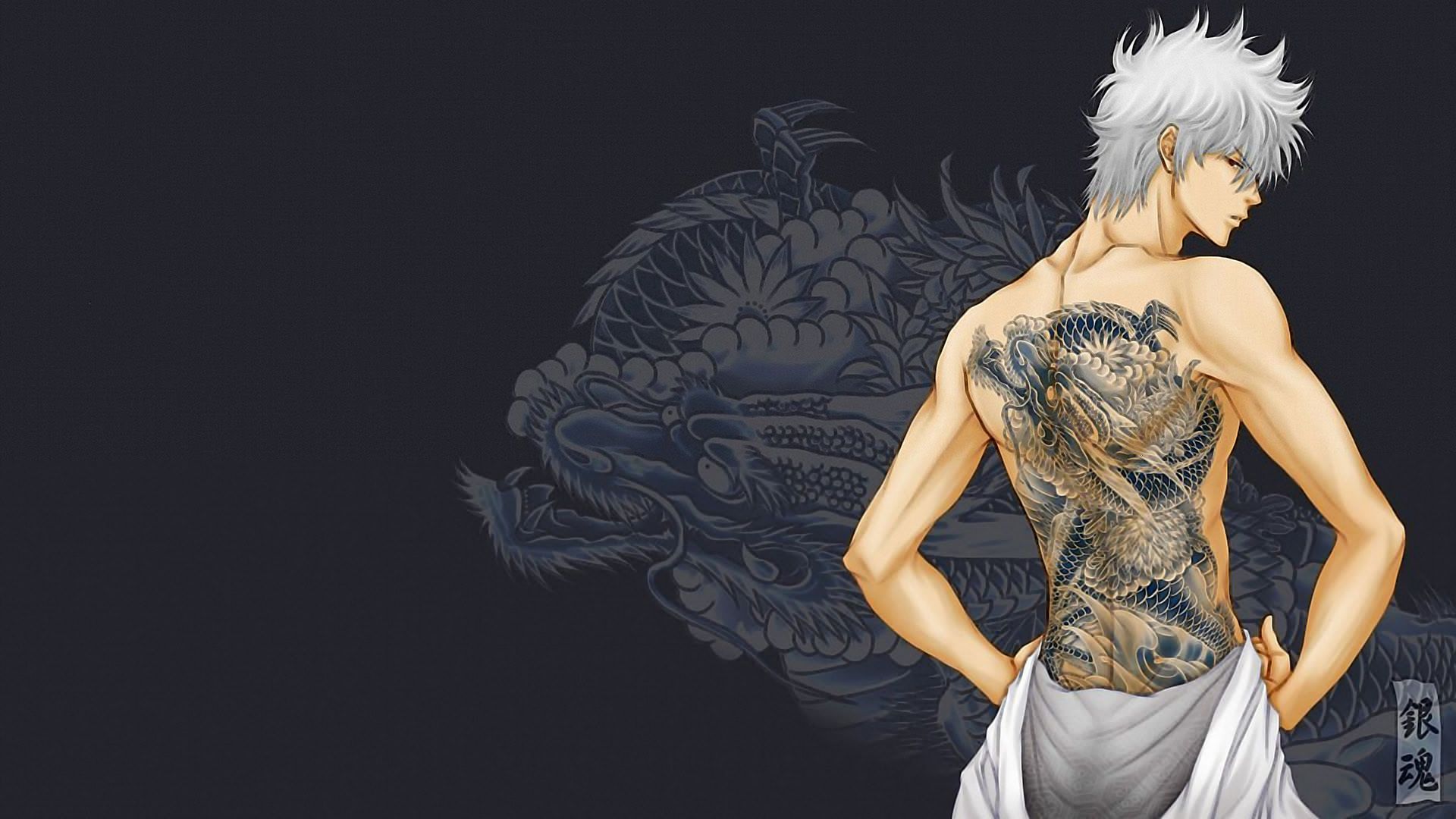 1920x1080 Wallpaper tattoo, Gintama, Gintama