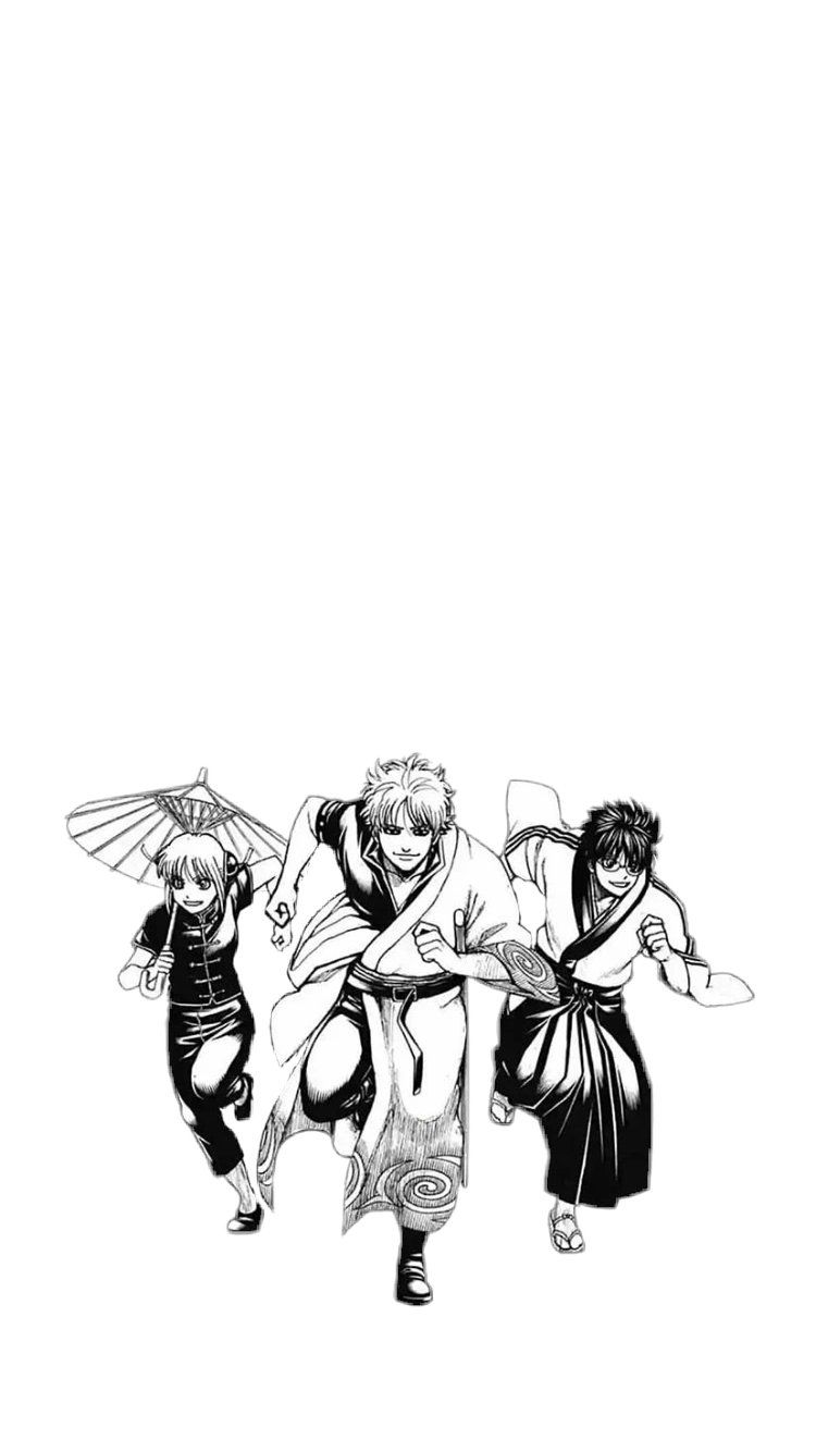 750x1334 Manga Wallpaper on X: Gintama