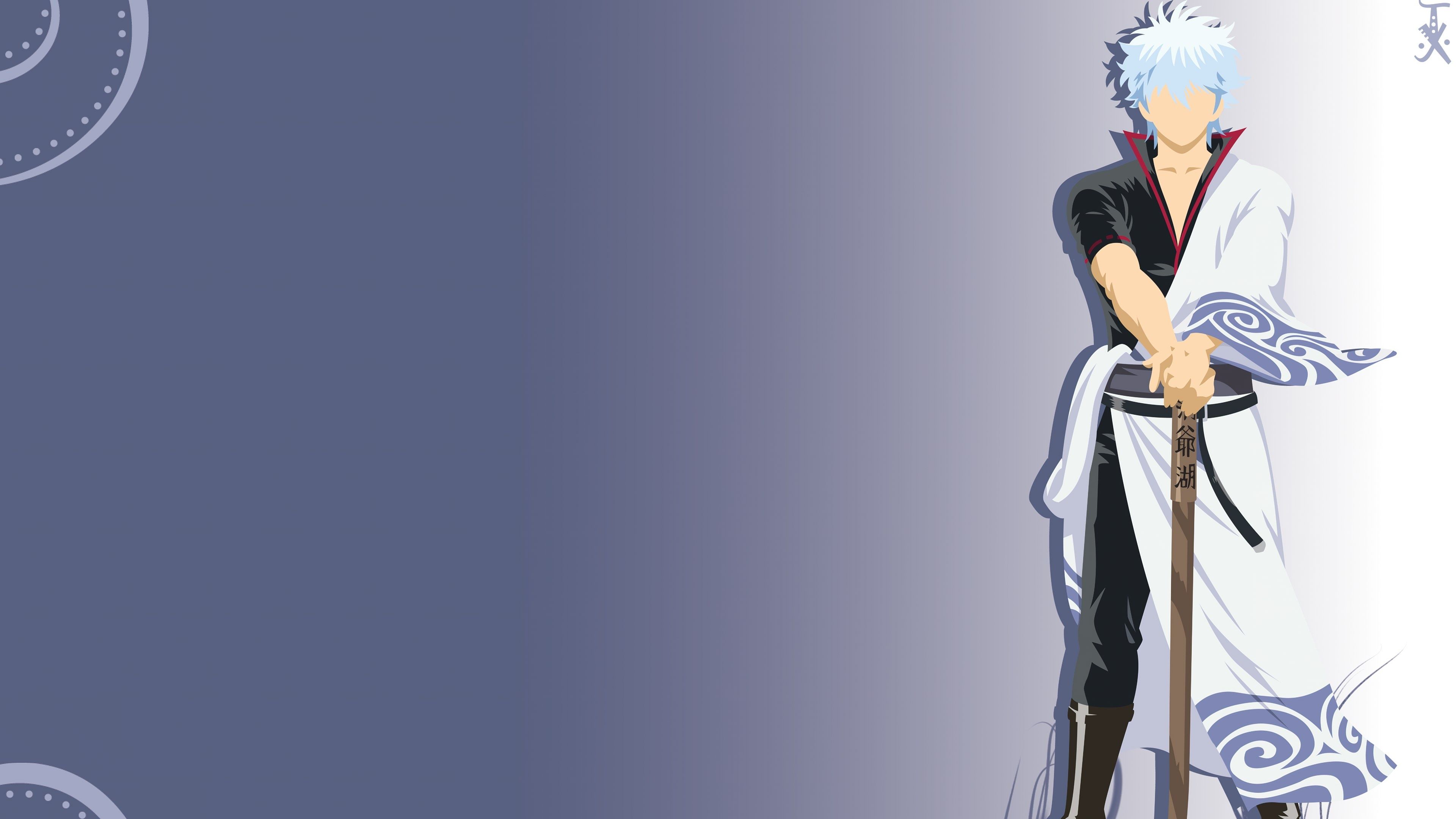 3840x2160 Gintoki Sakata Wallpaper 4K, Faceless