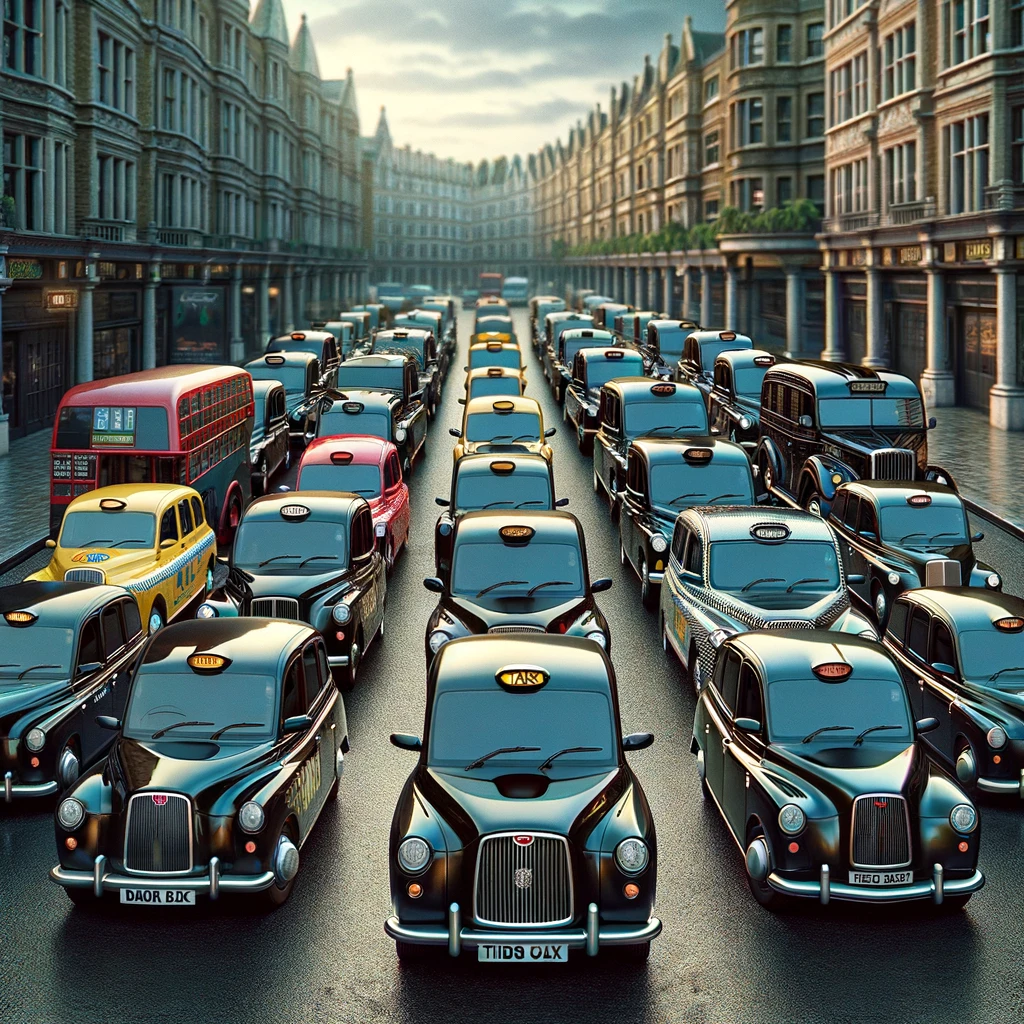 1024x1024 Ideal Vehicle for a Taxi