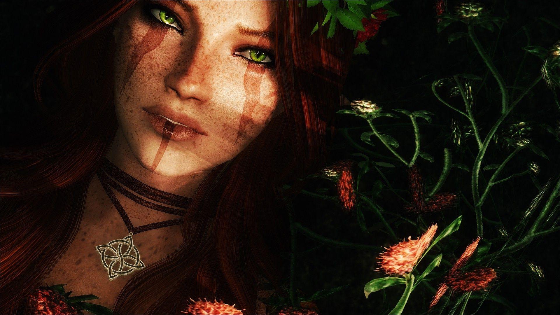 1920x1080 The Elder Scrolls V: Skyrim, Elves Wallpaper HD / Desktop