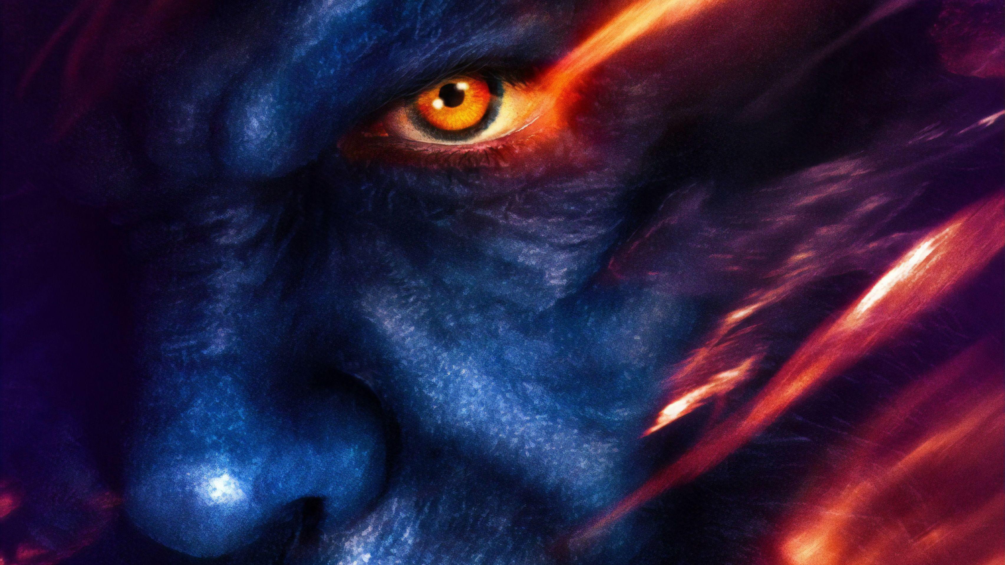 3410x1918 Beast X Men Dark Phoenix, HD Movies, 4k Wallpaper, Image