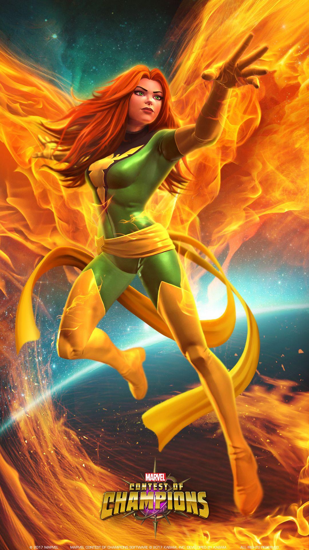 Marvel Phoenix Wallpapers - Top Free Marvel Phoenix Backgrounds ...