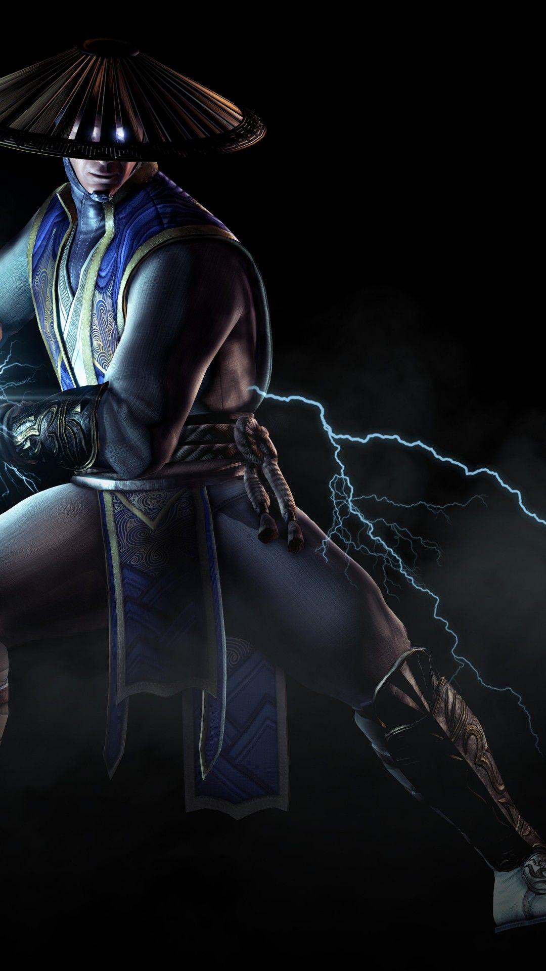 1080x1920 Wallpaper Raiden, Mortal Kombat X, PC Games, Xbox One, PS4