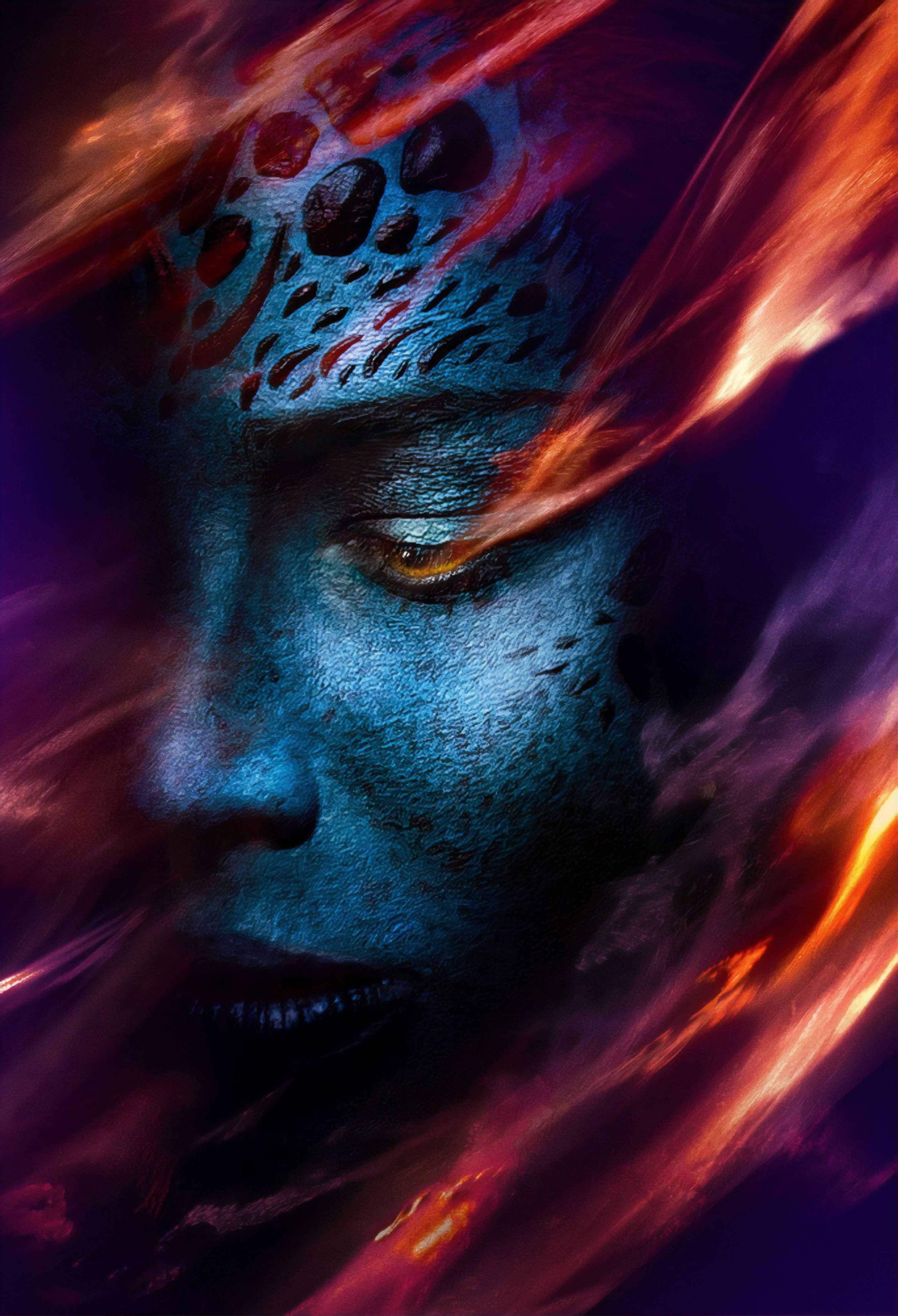 3410x5000 Jennifer Lawrence As Mystique X Men Dark Phoenix IPhone 6