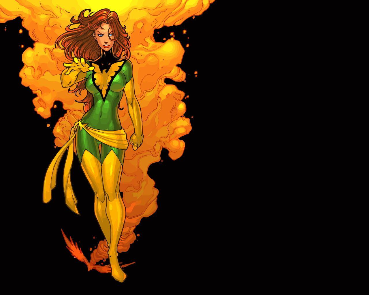 1280x1024 Jean Grey Illustration, X Men, Jean Grey, Phoenix