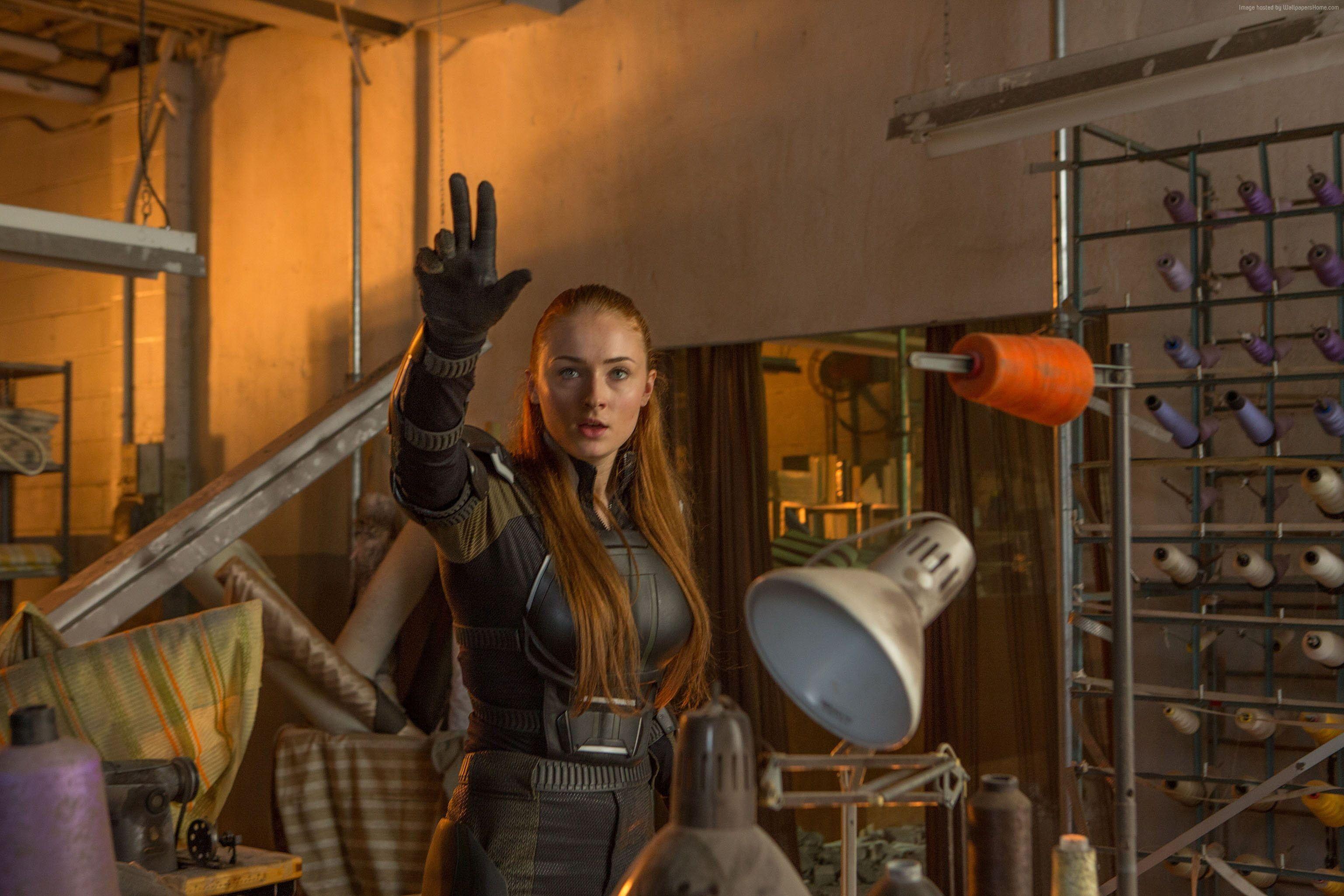 3075x2050 Sophie Turney as Jean Grey HD wallpaper