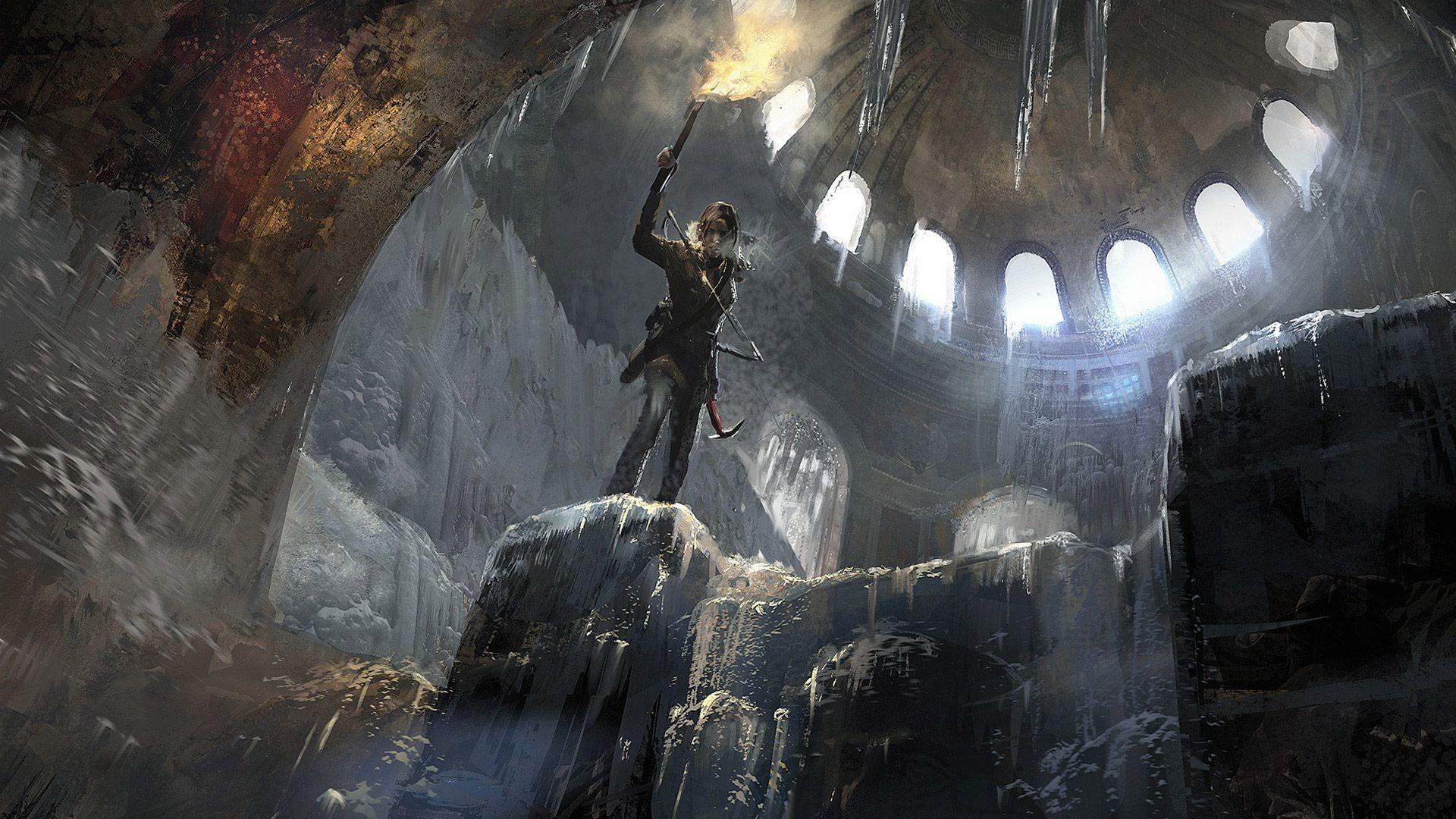 1920x1080 Rise of the Tomb Raider Concept Art Desktop Wallpaper