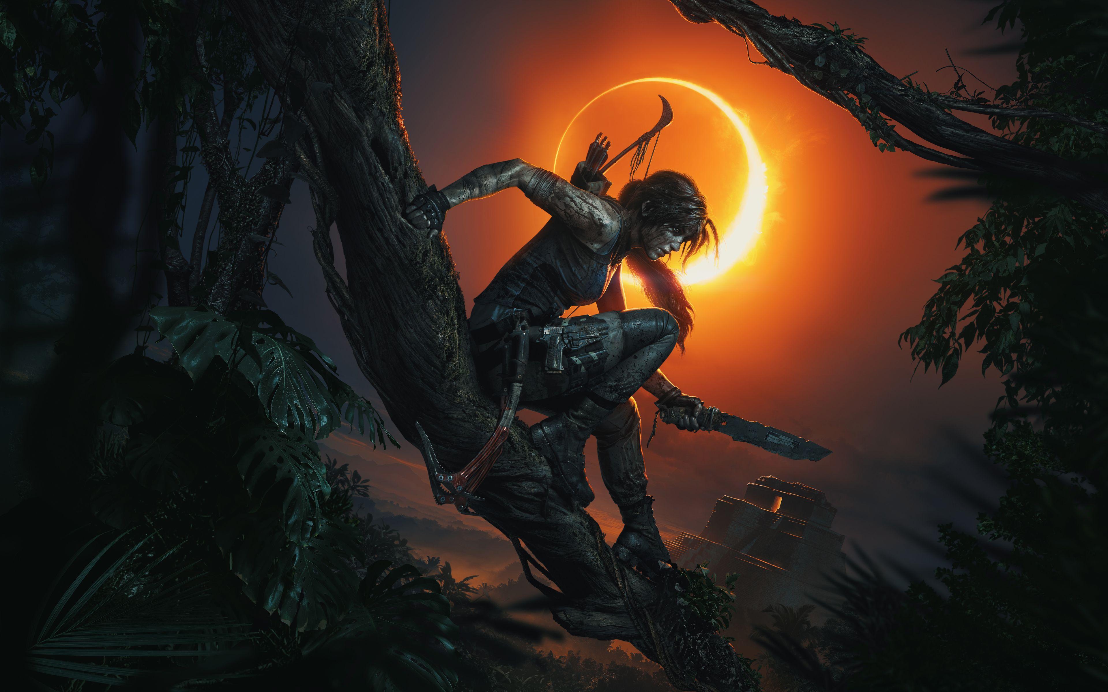 3840x2400 Lara Croft Shadow of the Tomb Raider Wallpaper. HD