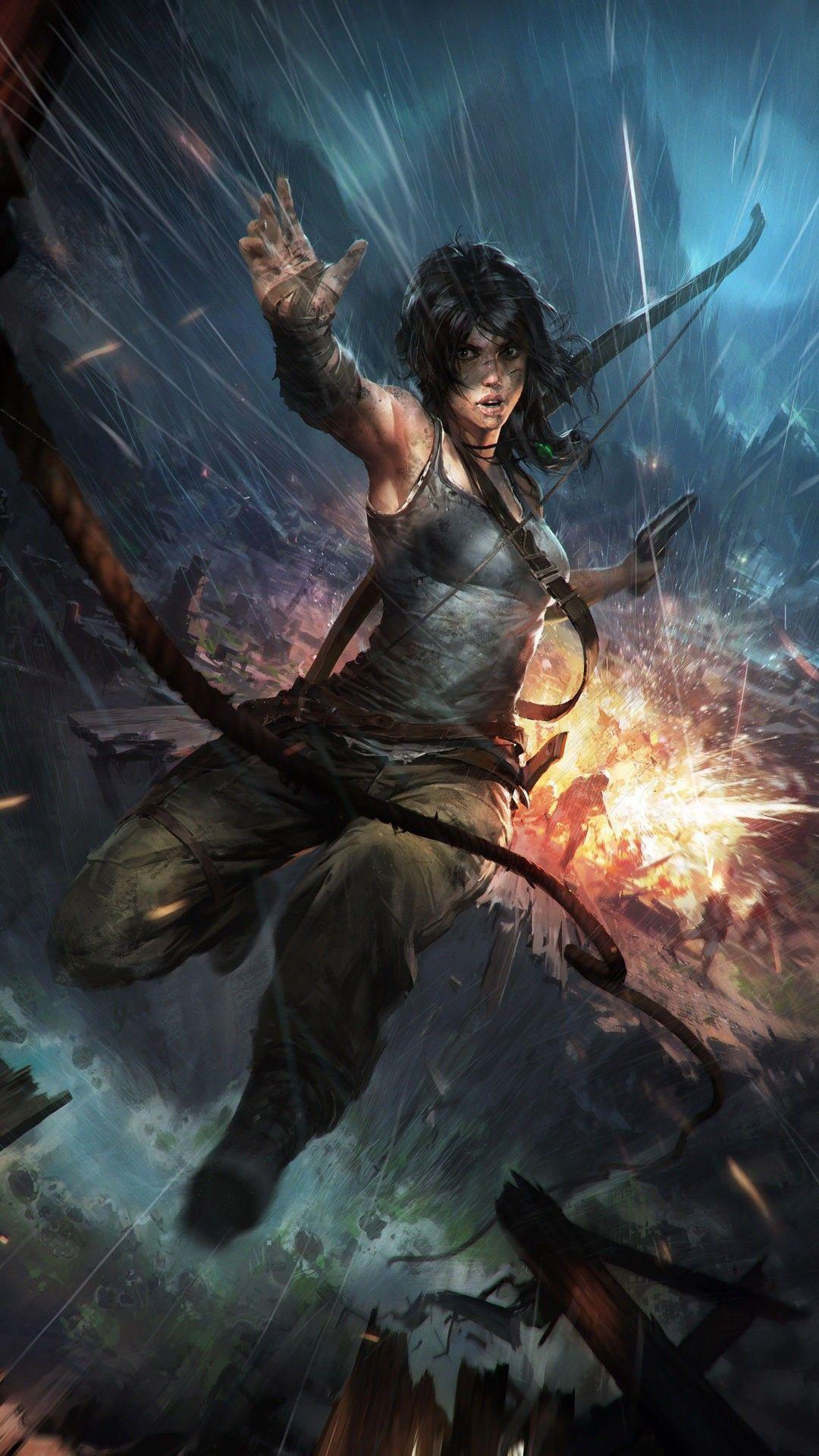 1080x1920 phone wallpaper. Tomb raider game, Tomb