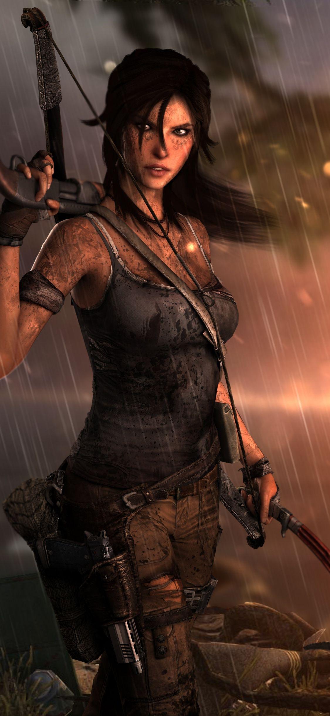 1125x2436 Download 1125x2436 wallpaper lara croft, tomb raider, game