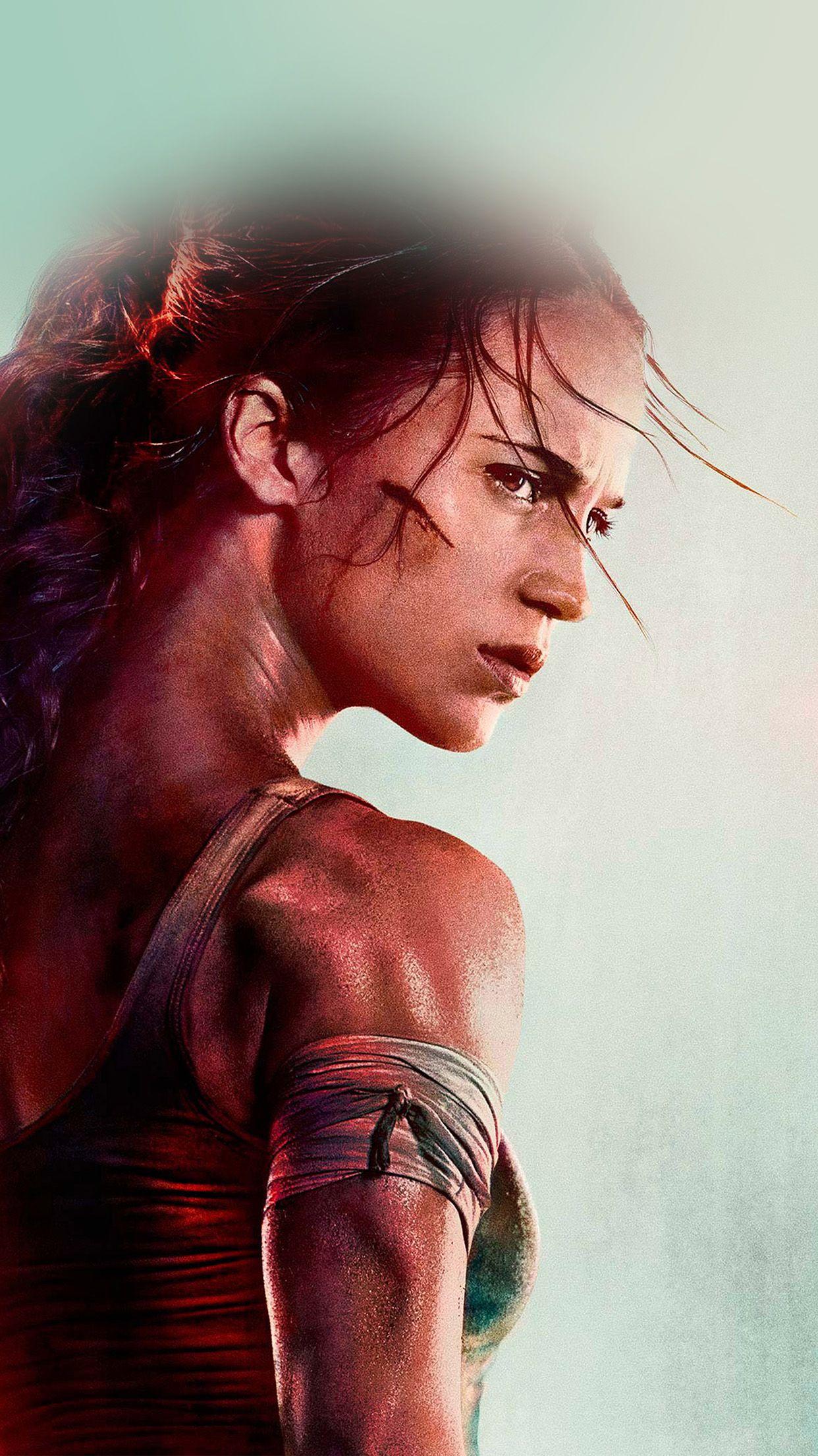 1242x2208 iPhone wallpaper. lara croft tomb