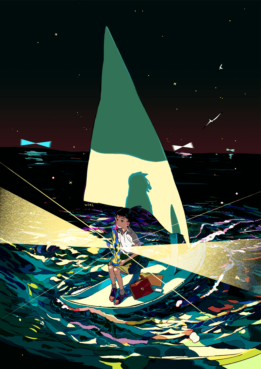1061x1500 kumori ufo Anime