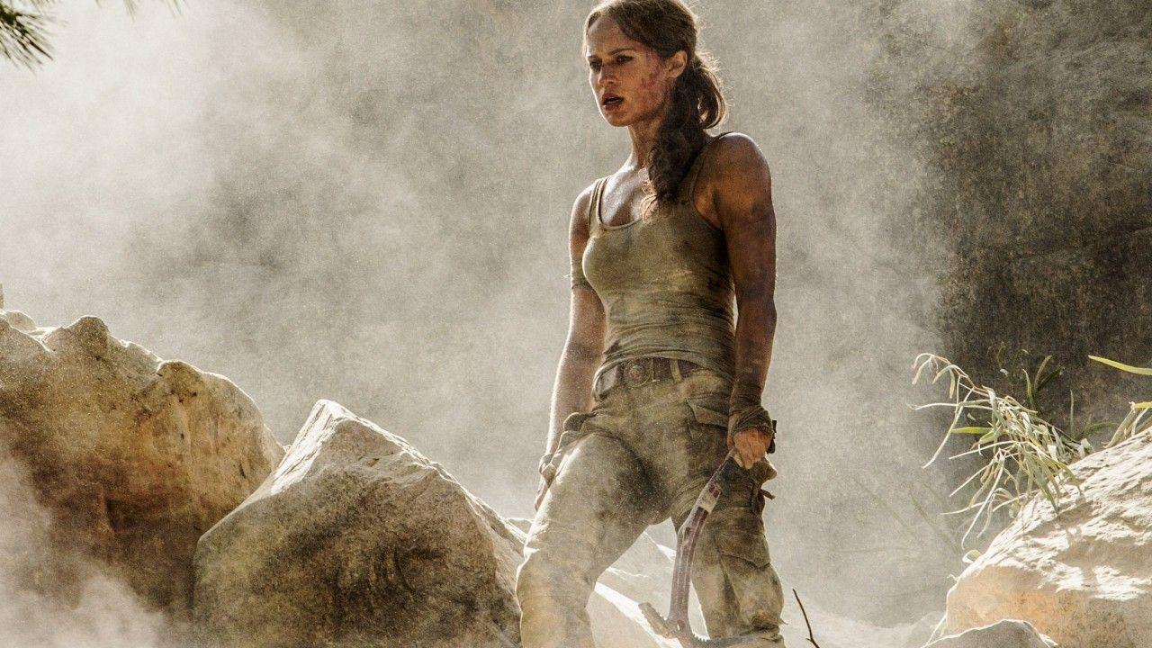 1280x720 Wallpaper Tomb Raider, Alicia Vikander, Lara Croft, 2018