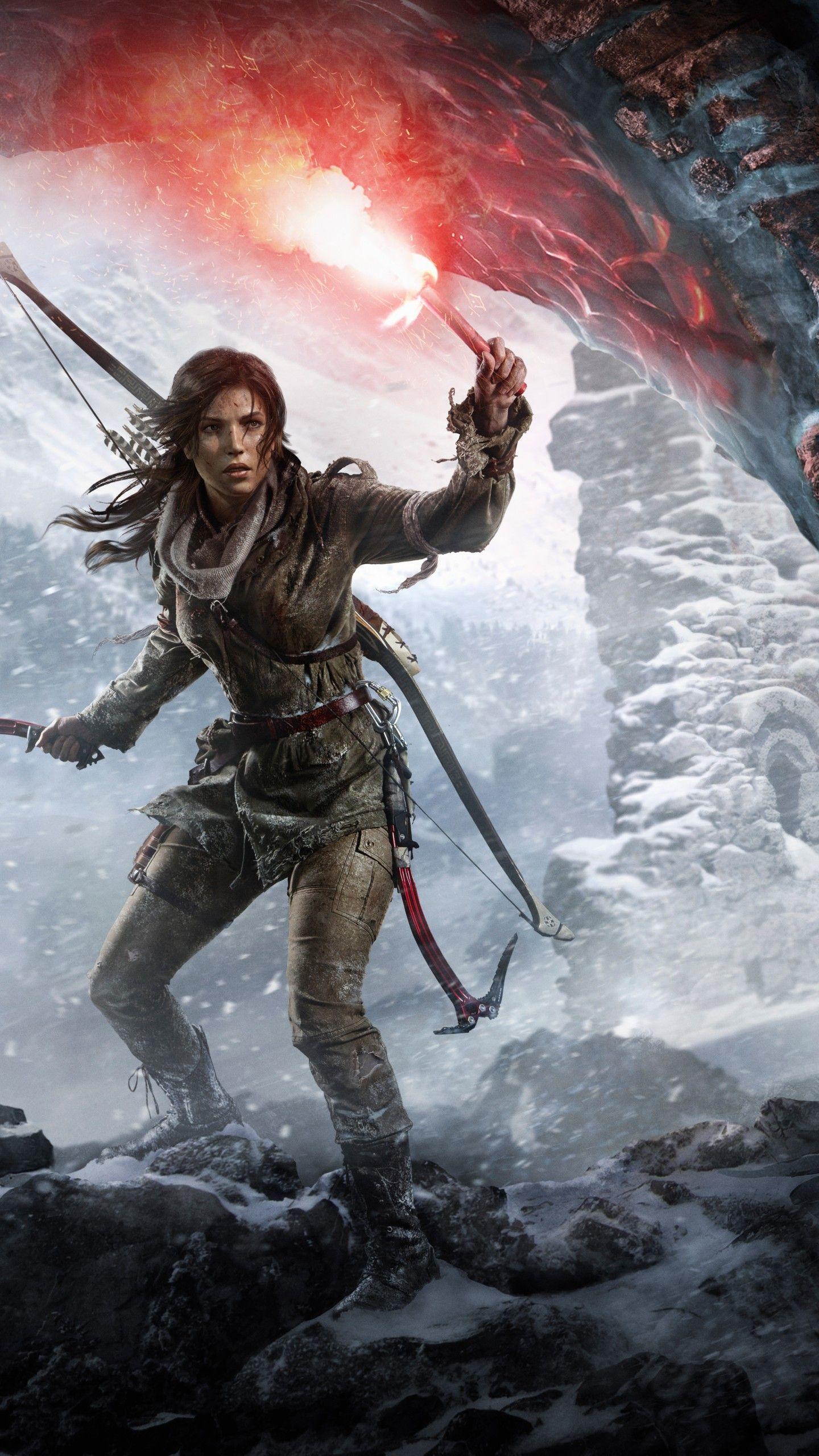 1440x2560 Wallpaper Rise of the Tomb Raider, 8K, Concept Art, Games