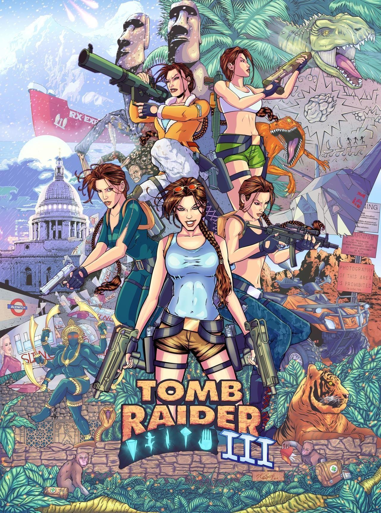 1280x1721 My Tomb Raider 3 fan art. News of video game. Tomb raider
