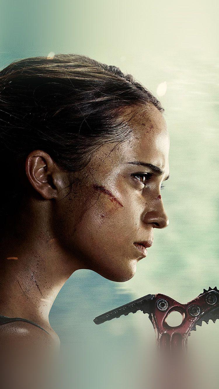 750x1334 FreeiOS8.com. iPhone wallpaper. tomb raider film hero