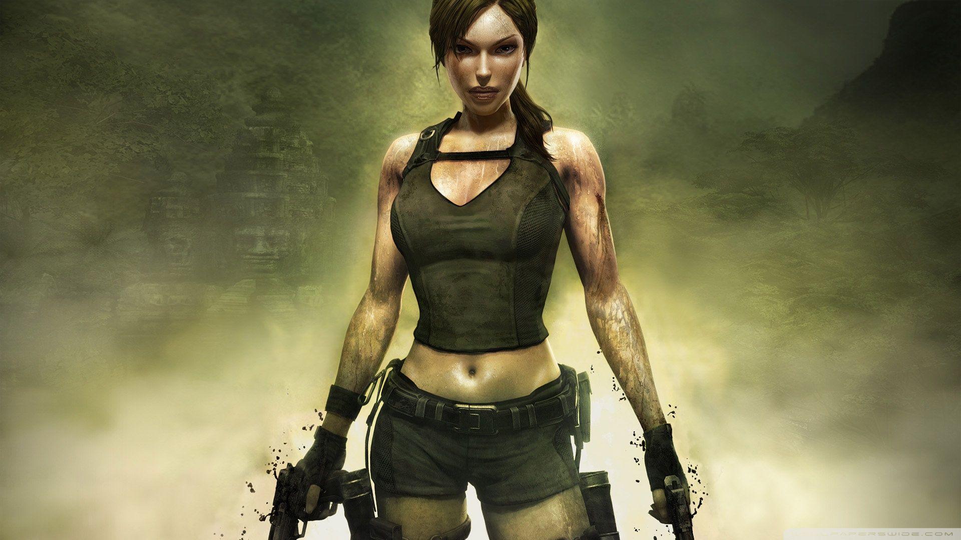 1920x1080 Lara Croft Tomb Raider Underworld 3 HD Wallpaper
