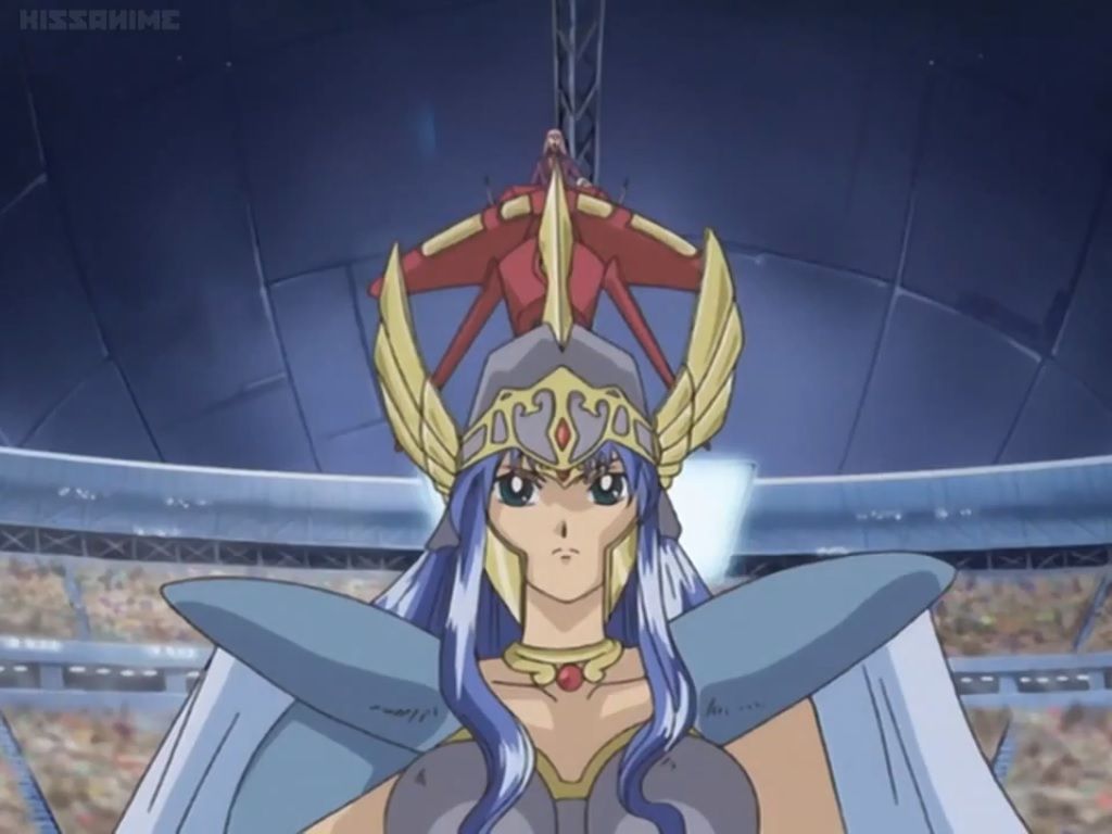 1024x768 Valkyrie Brunhilde Gi Oh фото