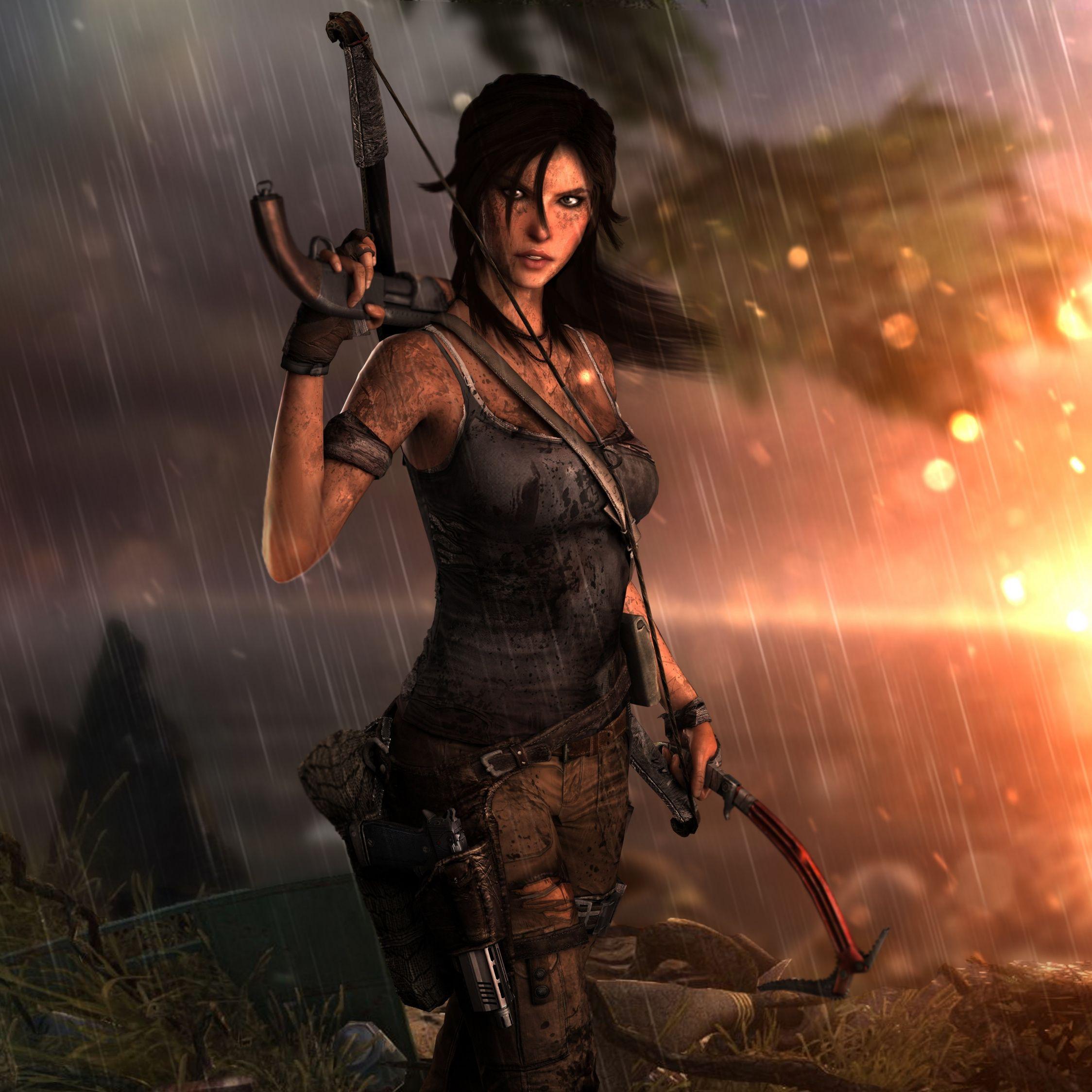 2248x2248 Download 2248x2248 wallpaper lara croft, tomb raider, game