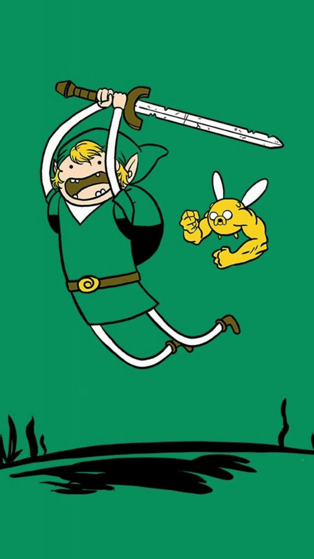 1080x1920 Adventure Time Background