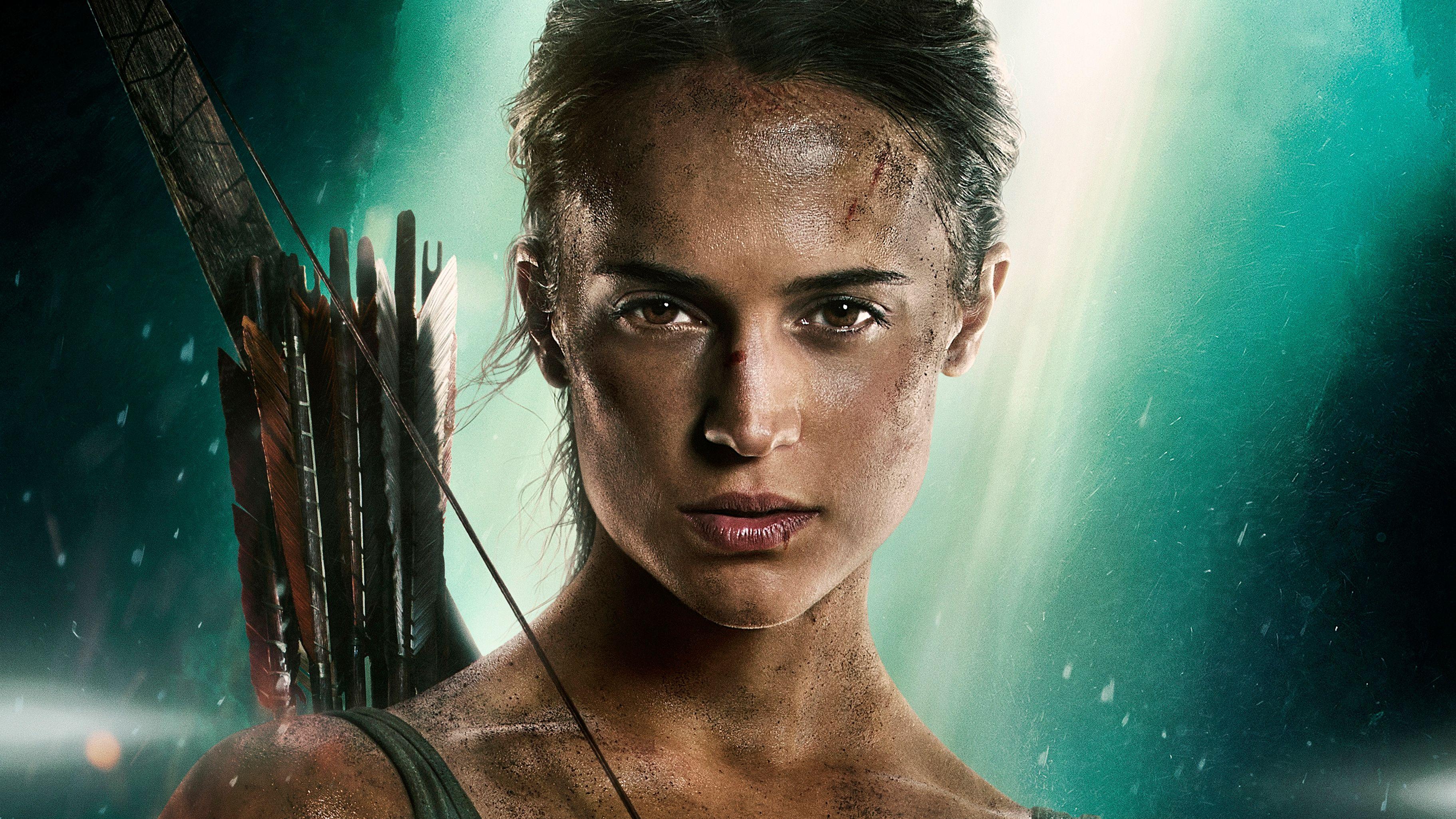 3646x2051 Alicia Vikander As Lara Croft In Tomb Raider 2018