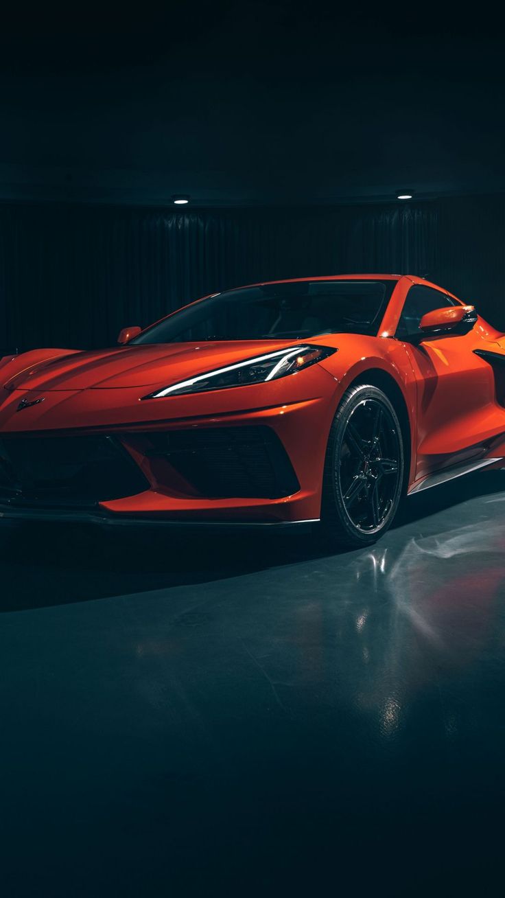 736x1308 Sportcar, Chevrolet Corvette C8