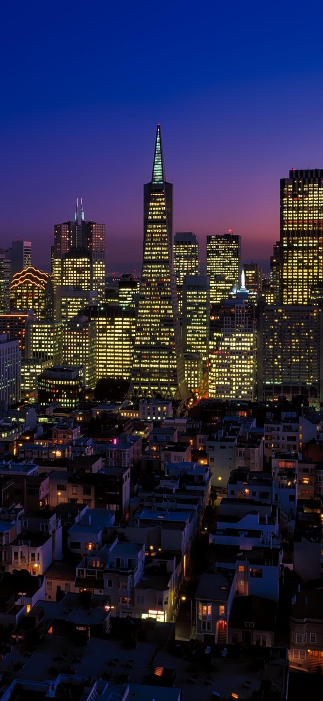 1125x2436 San Francisco California iPhone XS, iPhone 10