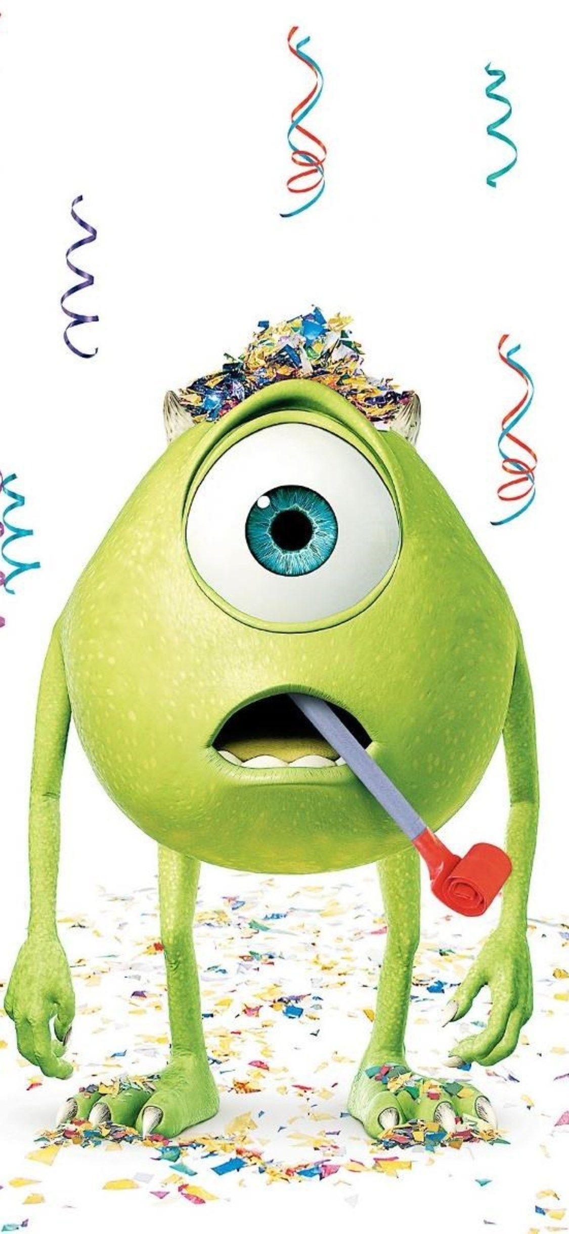 1125x2436 Monsters University Mike Wazowski iPhone XS, iPhone