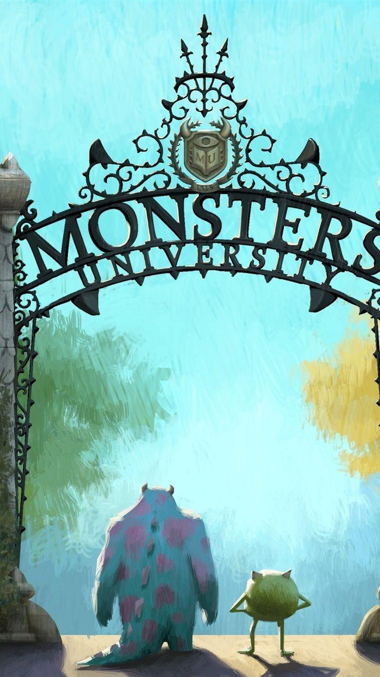 750x1334 Monsters University 750x1334 IPhone 8 7 6 6S Wallpaper