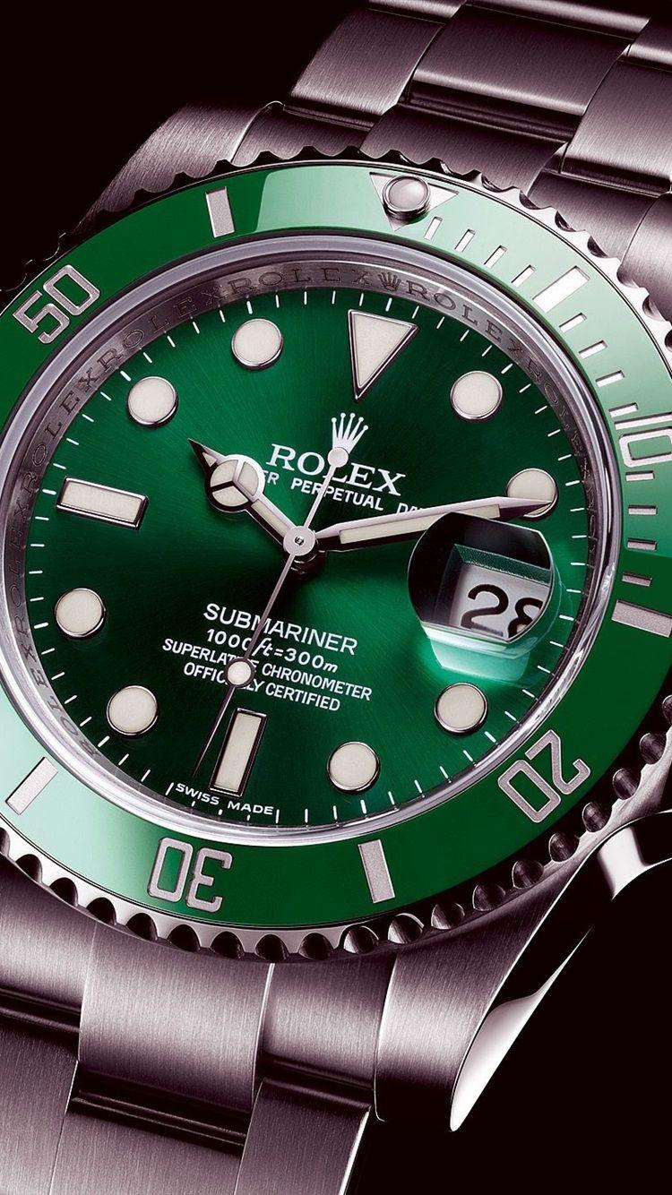 750x1334 Rolex Green Submariner Watch 750x1334 IPhone 8 7 6 6S