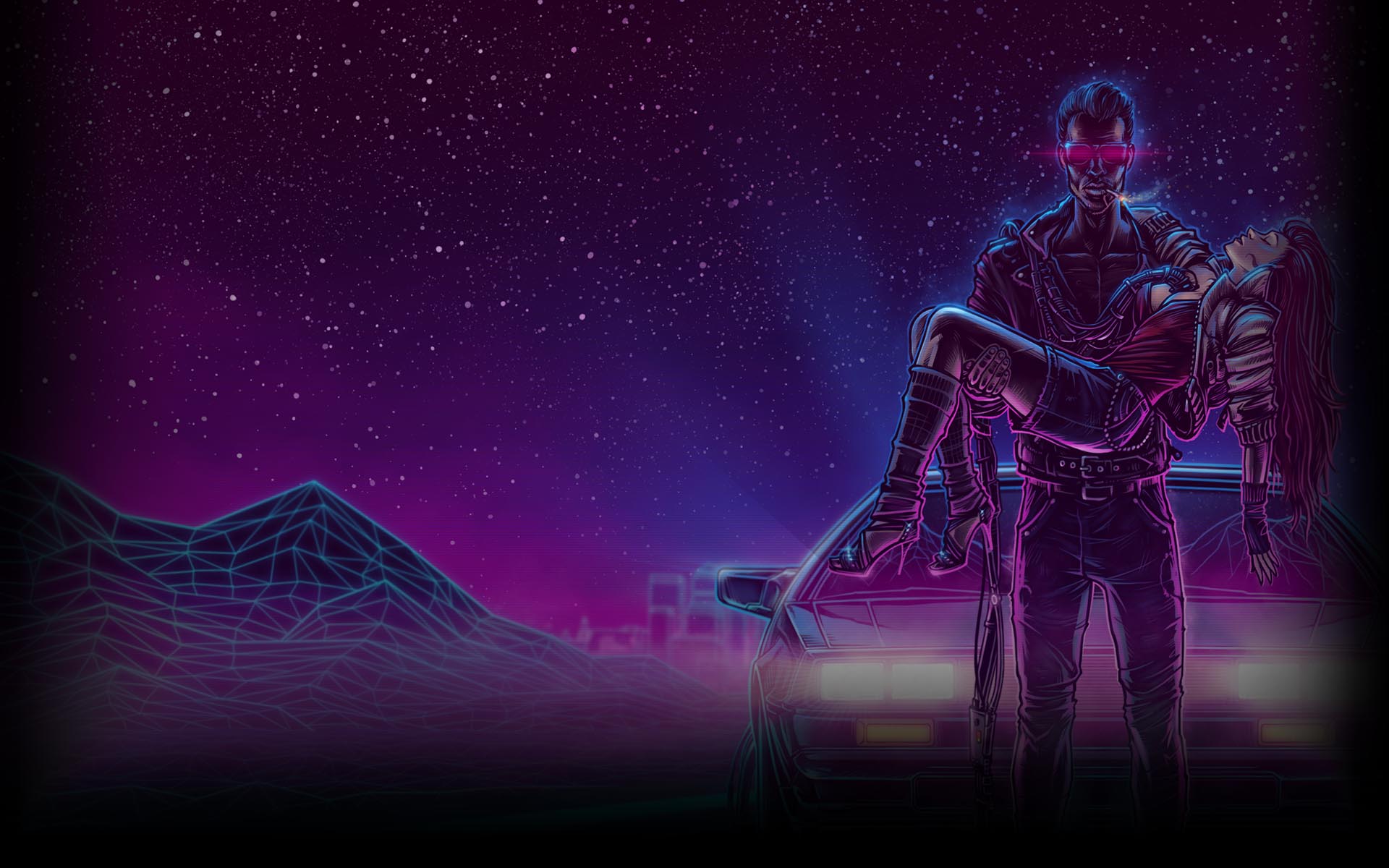 1920x1200 Lo Fi Computer Wallpaper