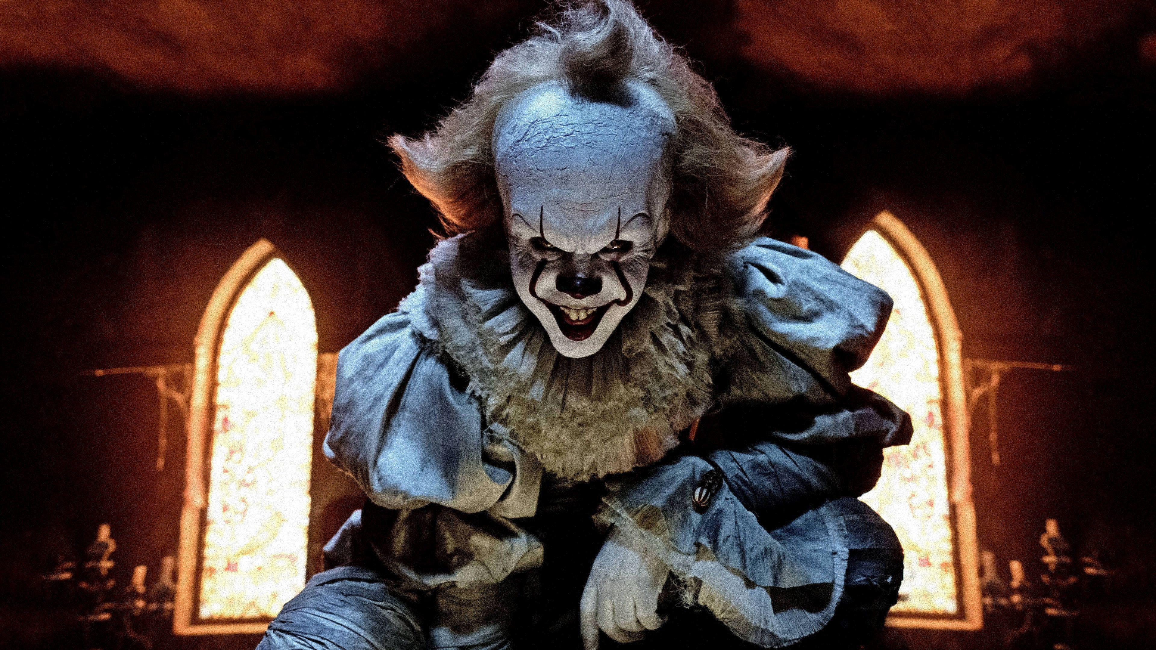3840x2160 Pennywise The Clown in It 4K Wallpaper