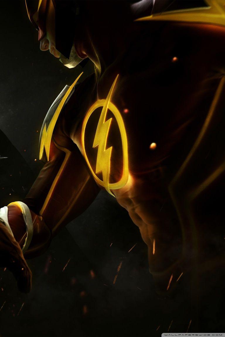 768x1152 Injustice 2 Batman vs. Flash ❤ 4K HD Desktop Wallpaper