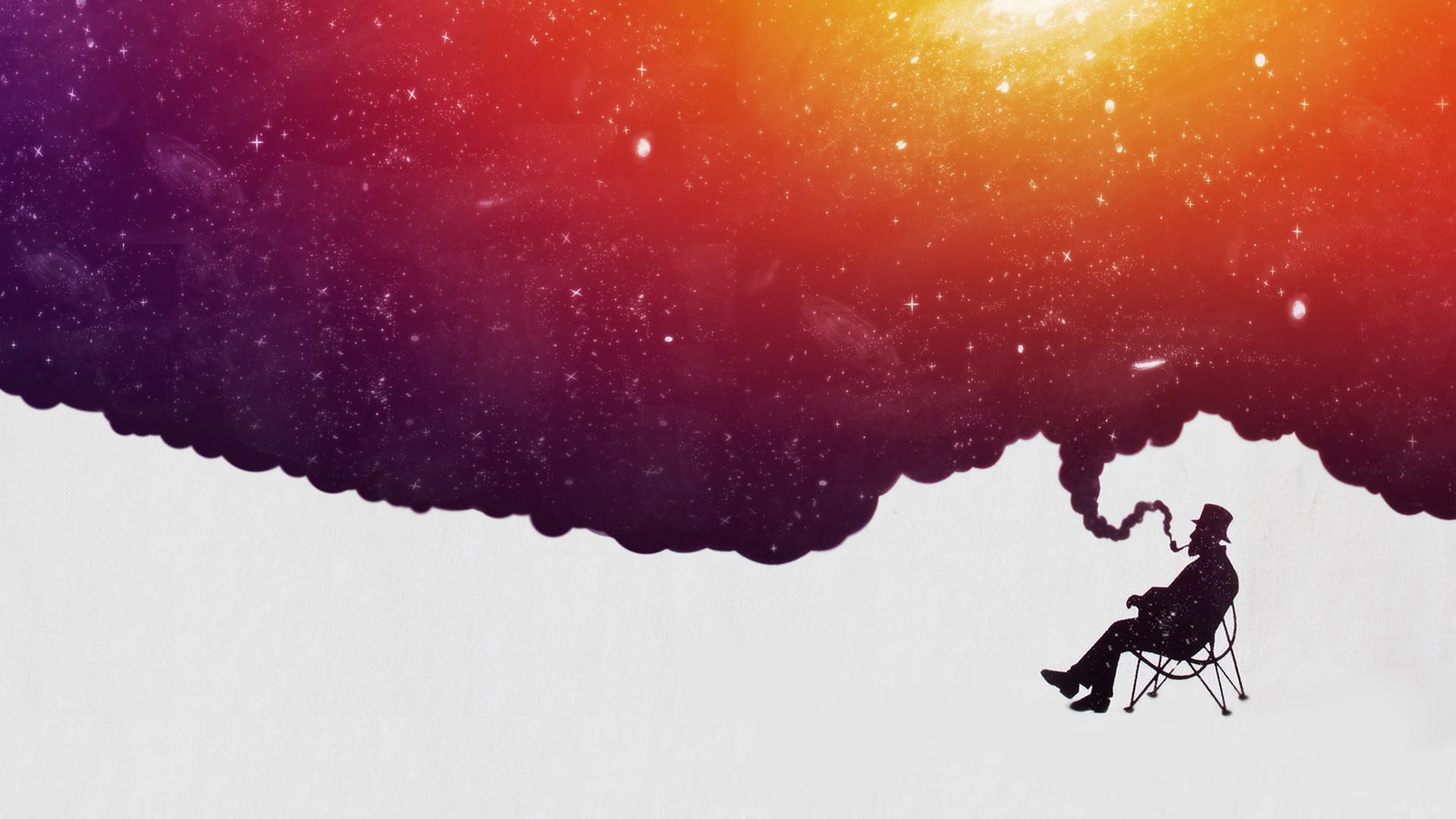 1920x1080 Trippy space wallpaper