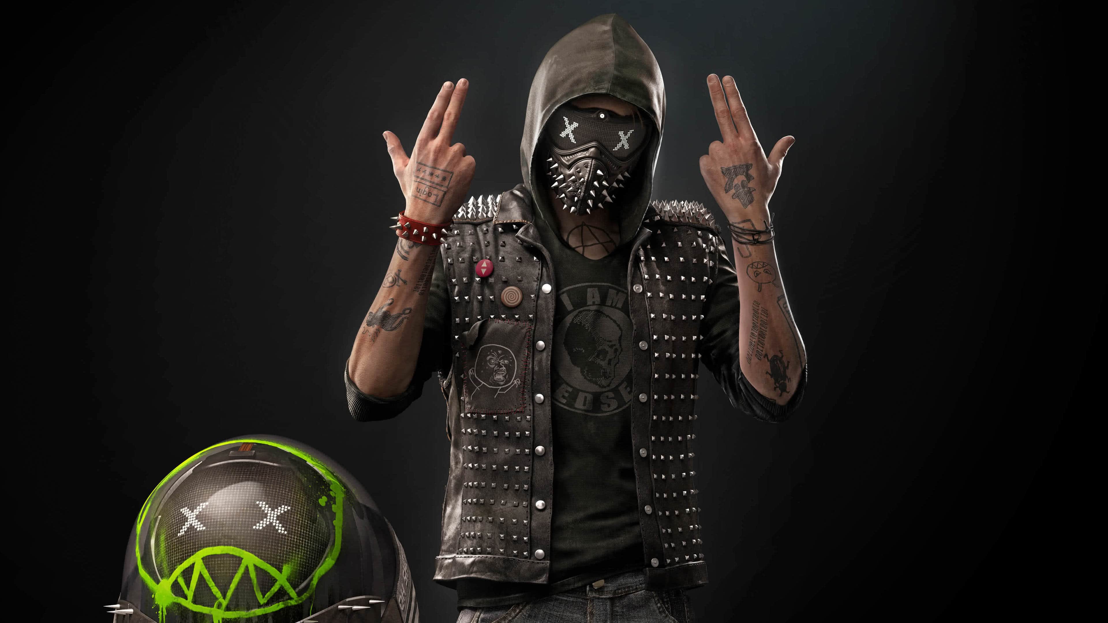 3840x2160 Watch Dogs 2: Robot Wrench Junior UHD 4K Wallpaper