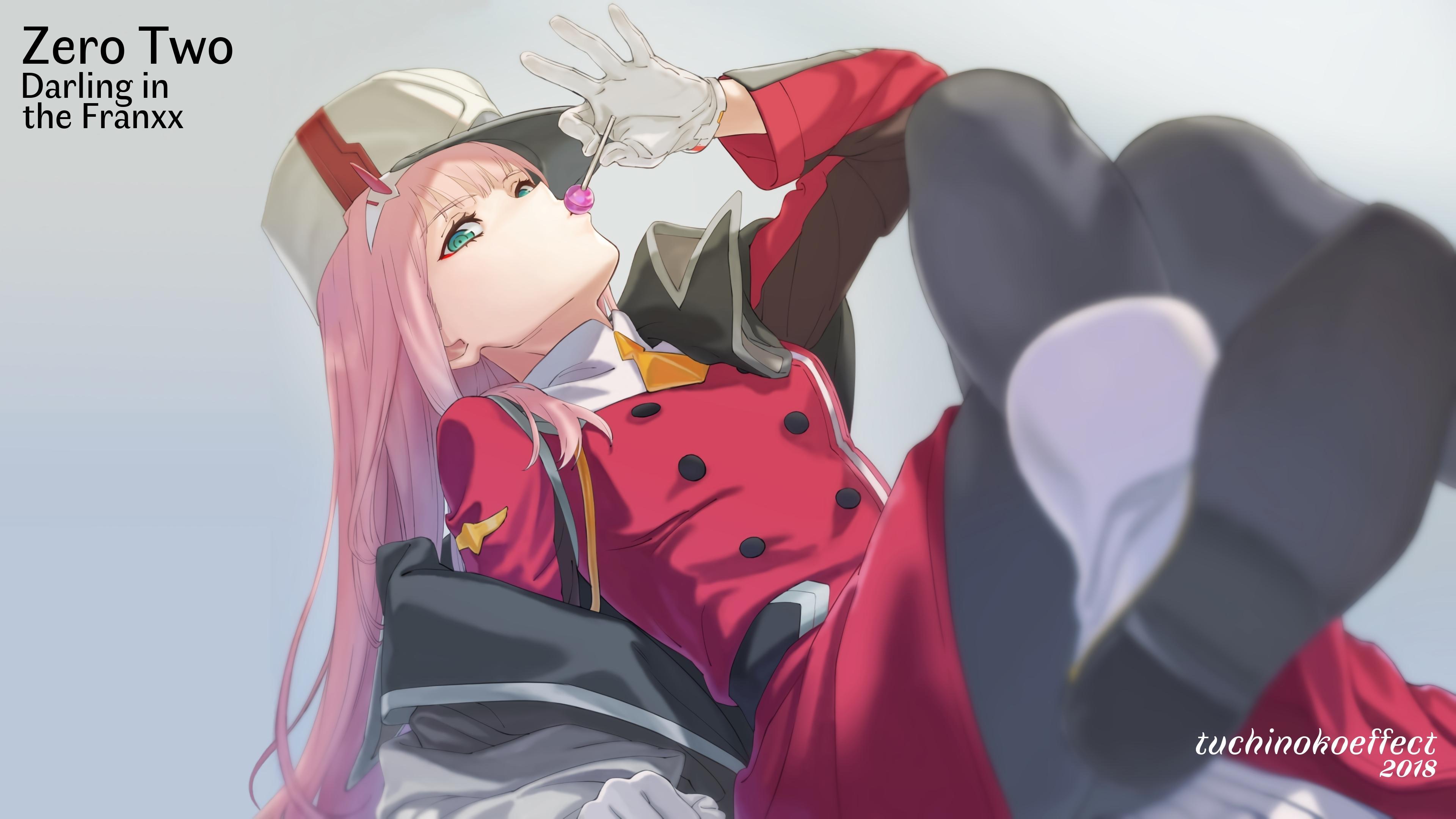 3840x2160 High Quality Zero Two Wallpaper Desktop