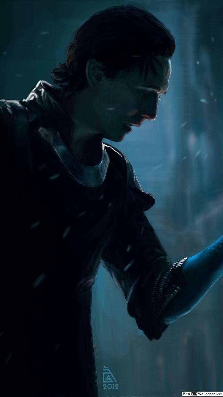 750x1334 The Avengers movie painting HD wallpaper download