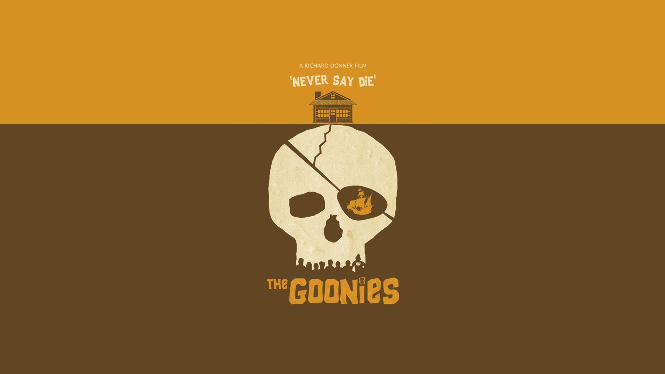 2560x1440 The Goonies Movie Poster Wallpaper Background 53937 2560x1440px