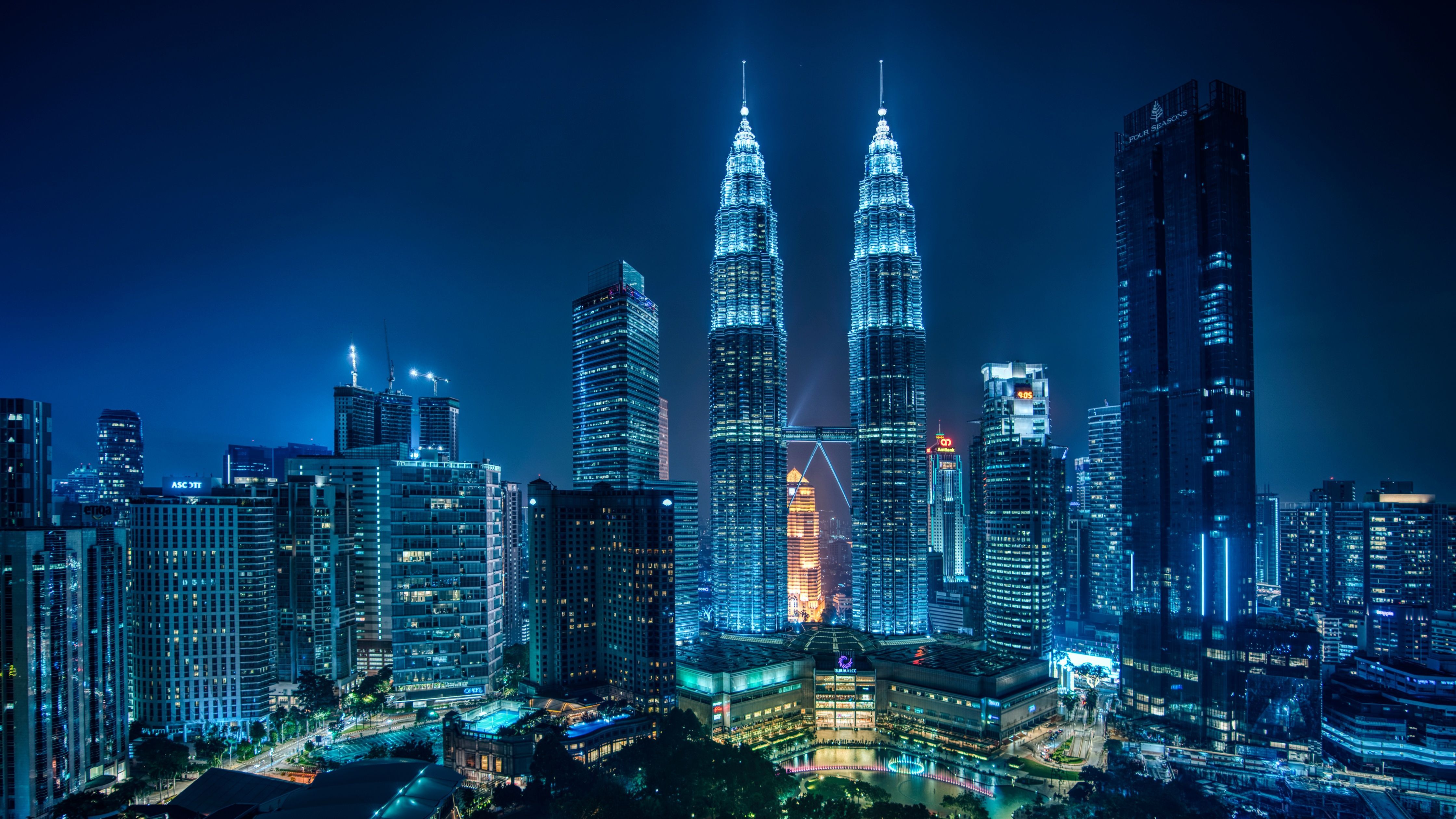 4480x2520 Petronas Towers Wallpaper 4K, Kuala